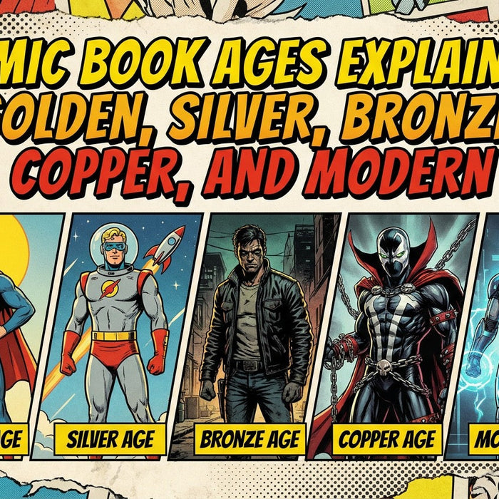 Comic Book Ages Explained: Golden, Silver, Bronze, Copper, and Modern
