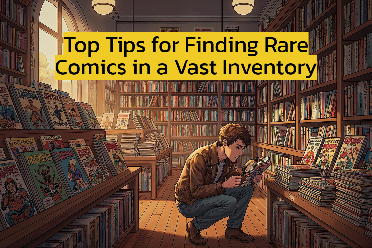 Top Tips for Finding Rare Comics in a Vast Inventory