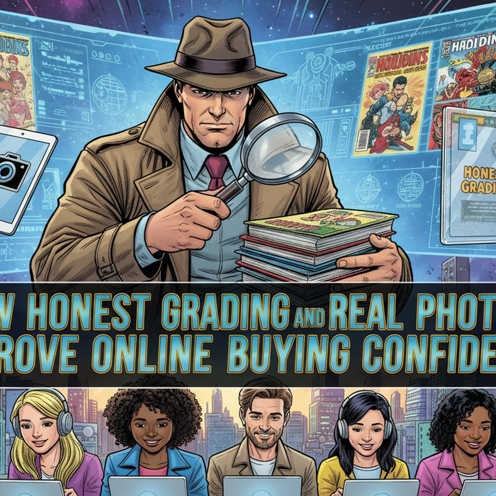 How Honest Grading and Real Photos Improve Online Comic Buying Confidence