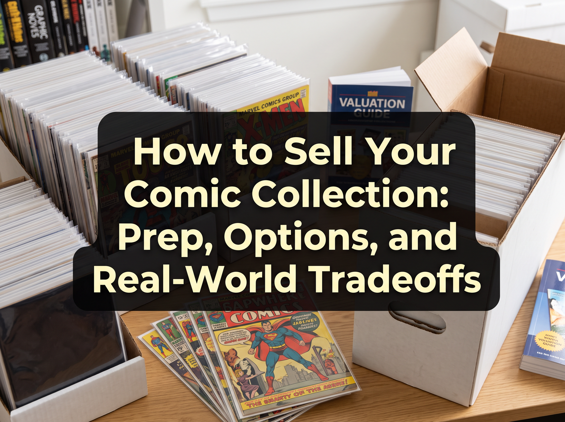 How to Sell Your Comic Collection: Prep, Options, and Real-World Tradeoffs