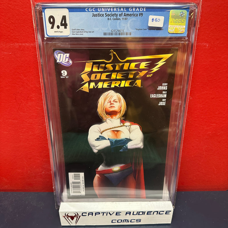 Justice Society of America, Vol. 3 #9 - CGC 9.4