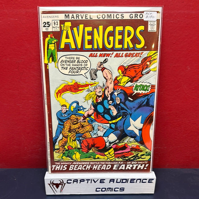 Avengers, The Vol. 1 #93 - FN+