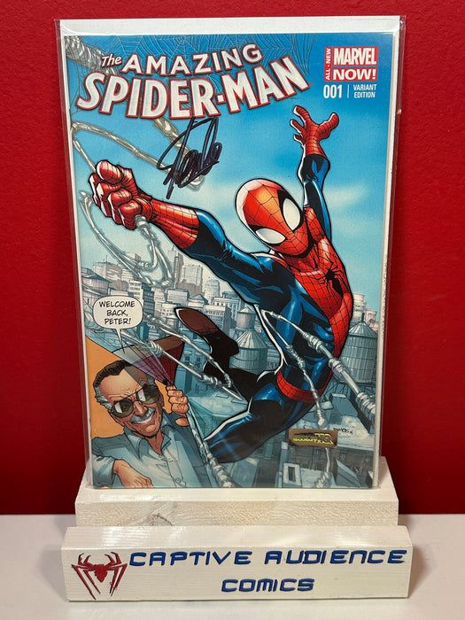 Amazing Spider-Man, The Vol. 3 #1 - Fan Expo Signed Stan Lee Variant - NM+