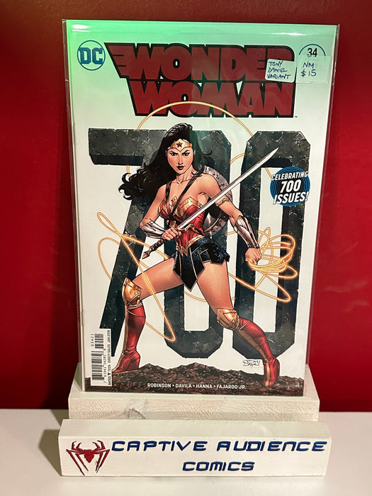 Wonder Woman, Vol. 5 #34/700 - Tony Daniel Variant - NM