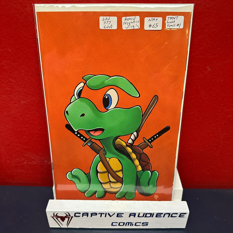 Teenage Mutant Ninja Turtles: The Last Ronin The Lost Years #1 - Ltd. 777 COA - Heard Negative Virgin - NM+