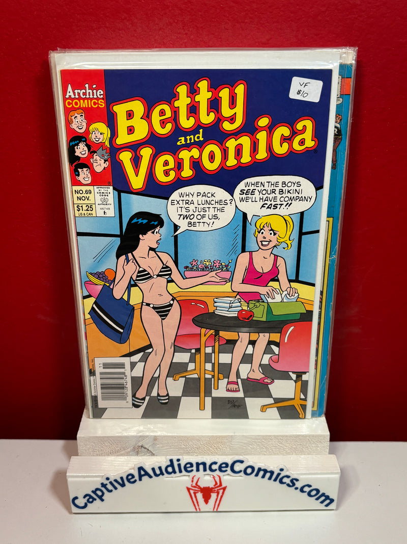 Archie's Girls Betty and Veronica #69 - VF