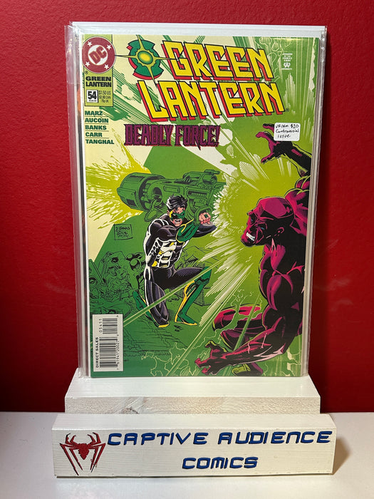 Green Lantern, Vol. 3 #54 - Controversial Issue - VF/NM