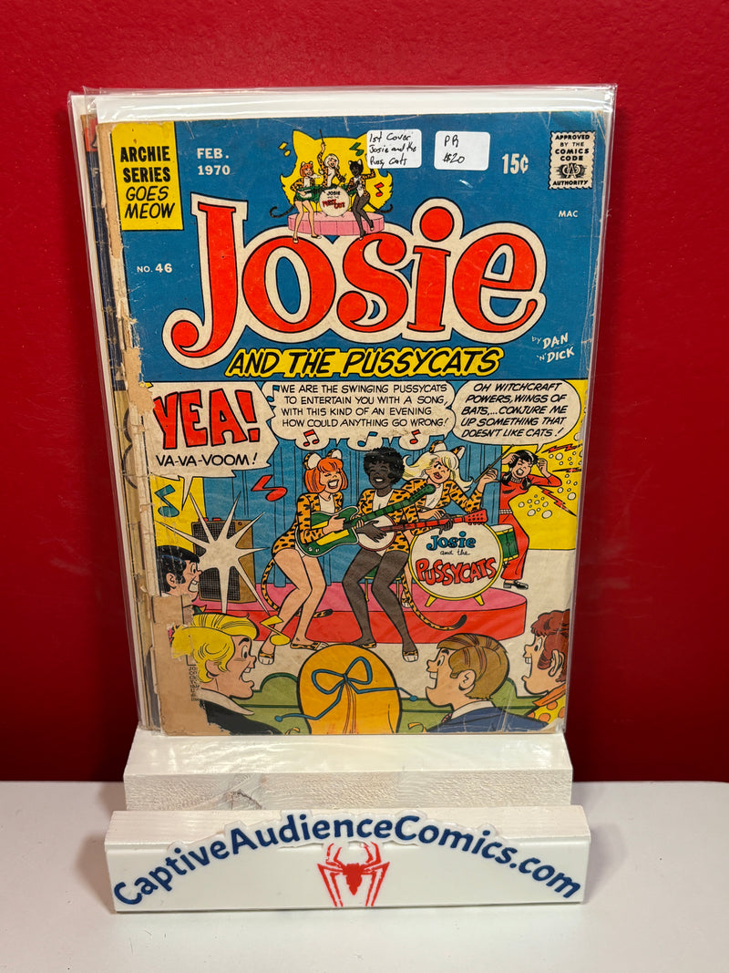 Josie and the Pussycats, Vol. 1 #46 - 1st Cover Josie and the Pussy Cats - PR