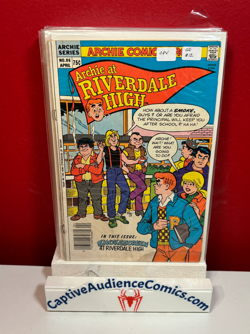 Archie at Riverdale High #96 - CPV - GD
