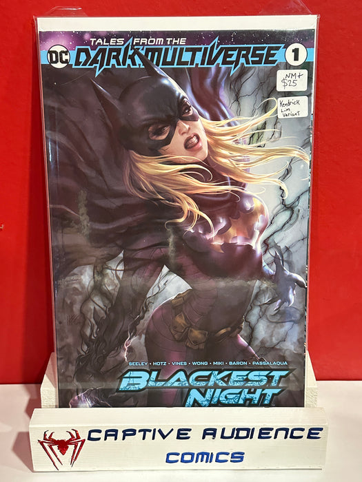 Tales from the Dark Multiverse Blackest Night #1 - Kendrick Lim Variant - NM+