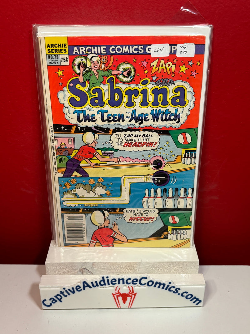 Sabrina the Teenage Witch, Vol. 1 #75 - CPV - VG-