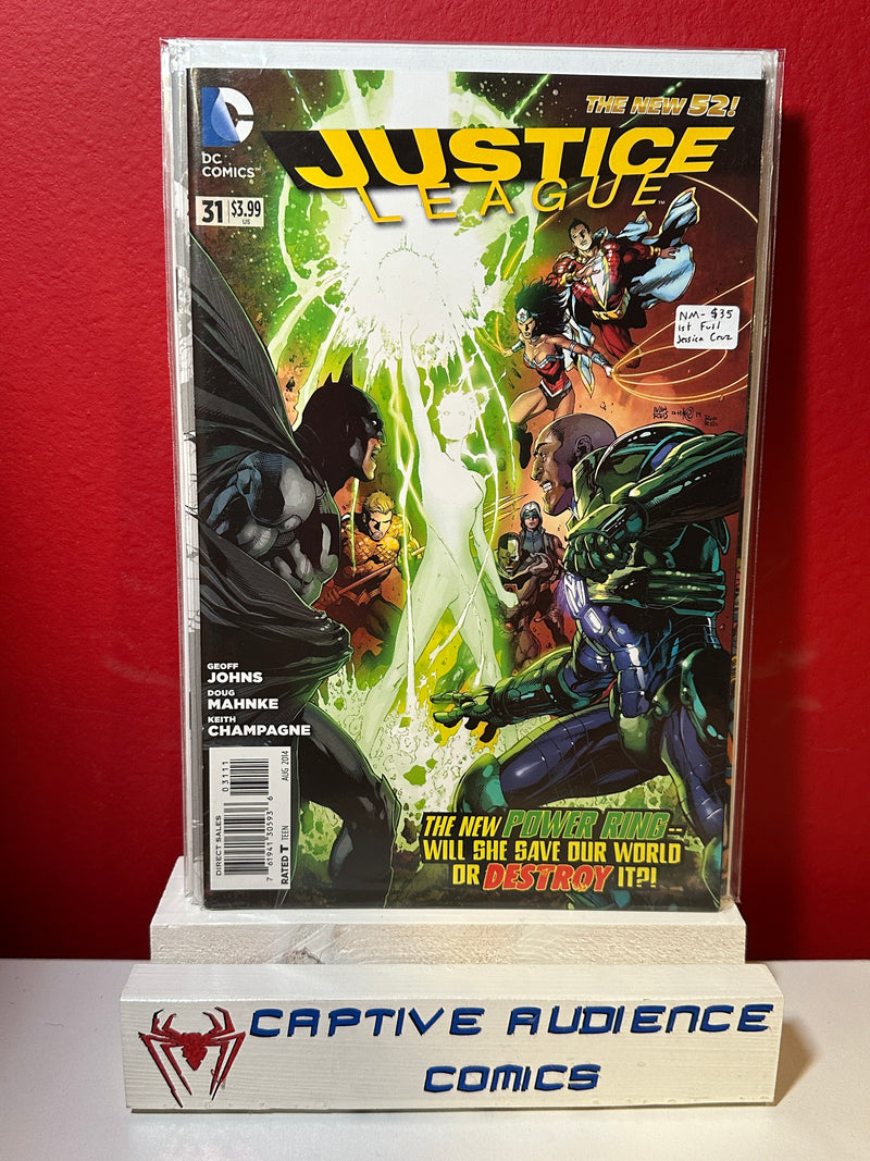 Justice League, Vol. 1 #31 - 1st Full Jessica Cruz - NM-