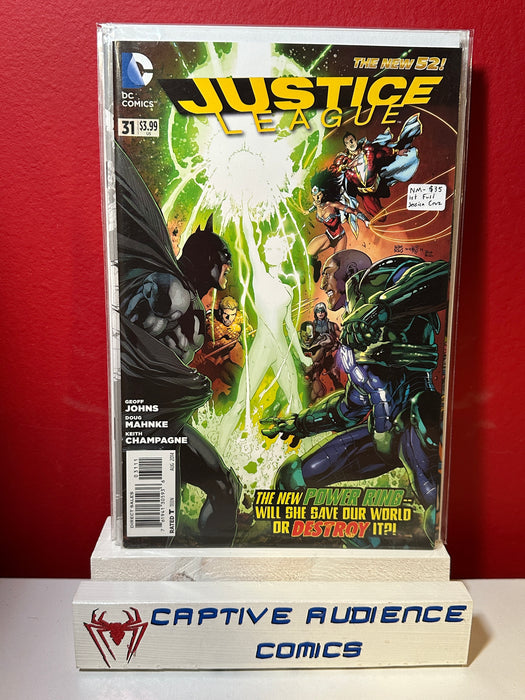 Justice League, Vol. 1 #31 - 1st Full Jessica Cruz - NM-