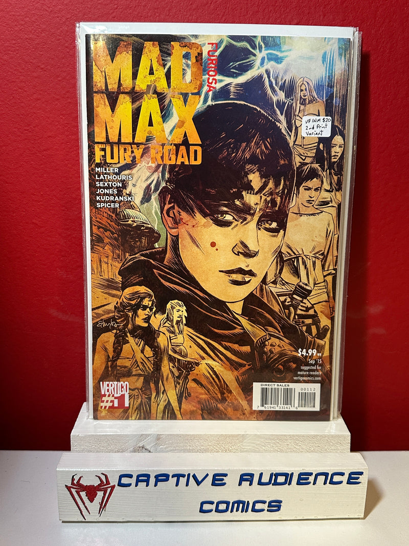 Mad Max Fury Road: Furiosa #1 - 2nd Print Variant - VF/NM