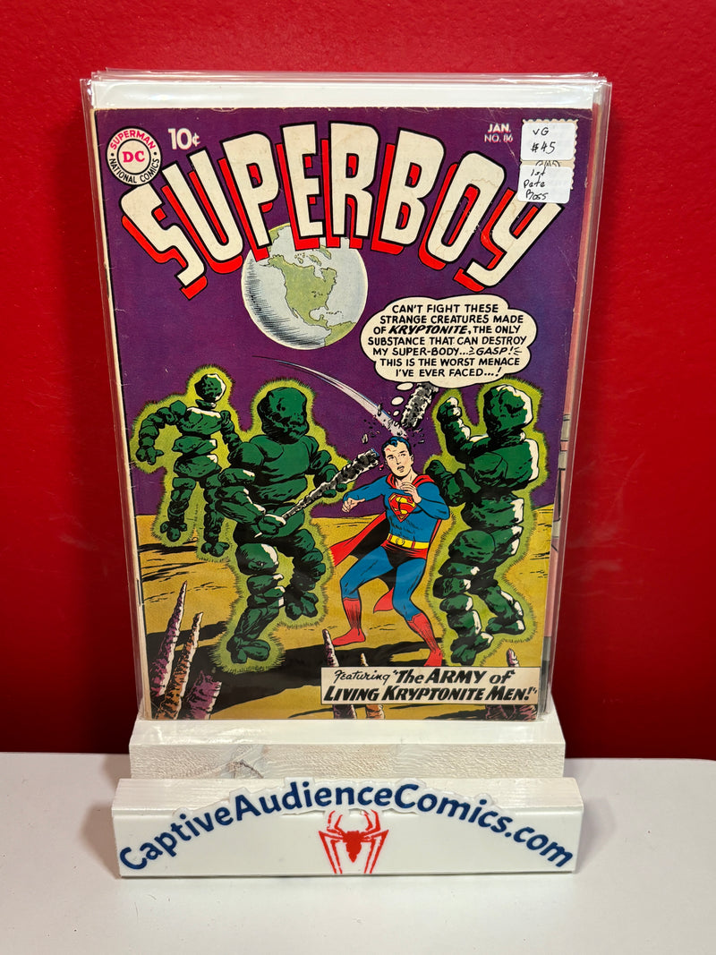 Superboy, Vol. 1 #86 - 1st Pete Ross - VG