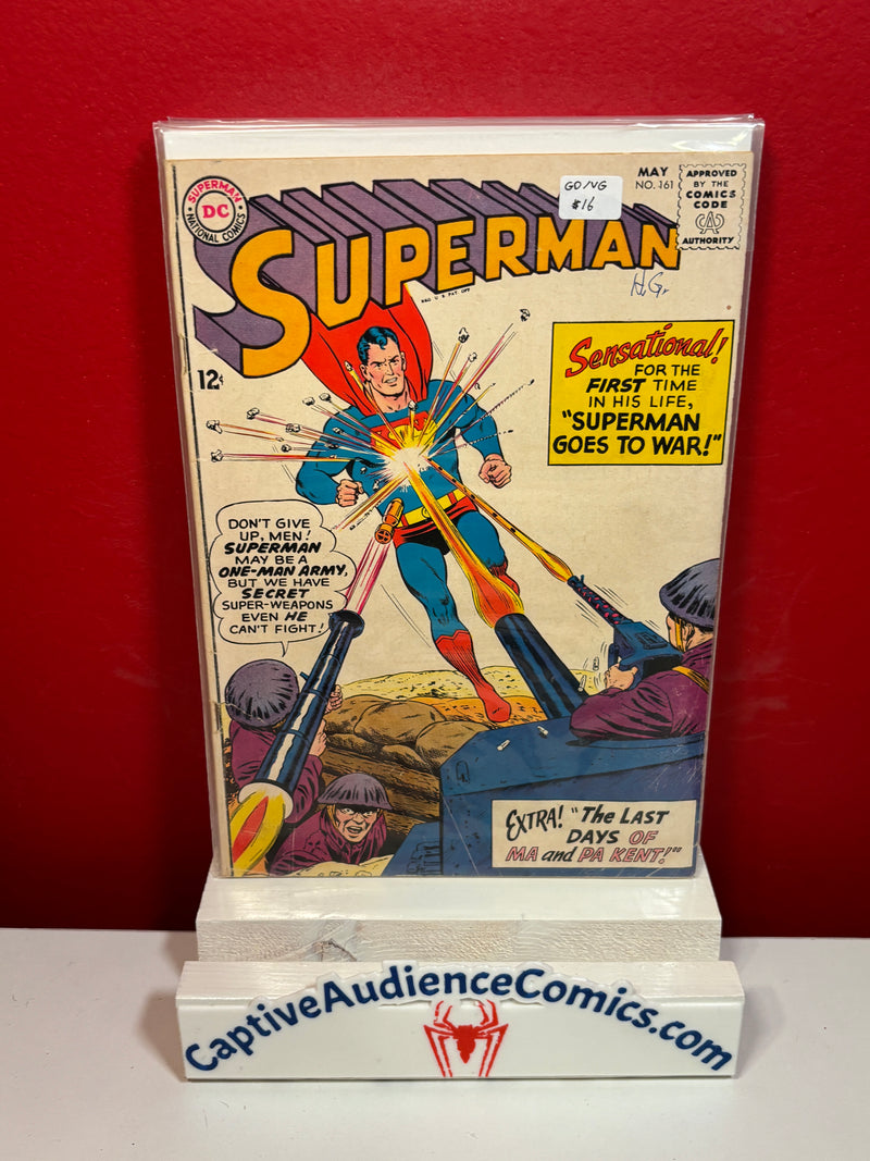 Superman, Vol. 1 #161 - GD/VG