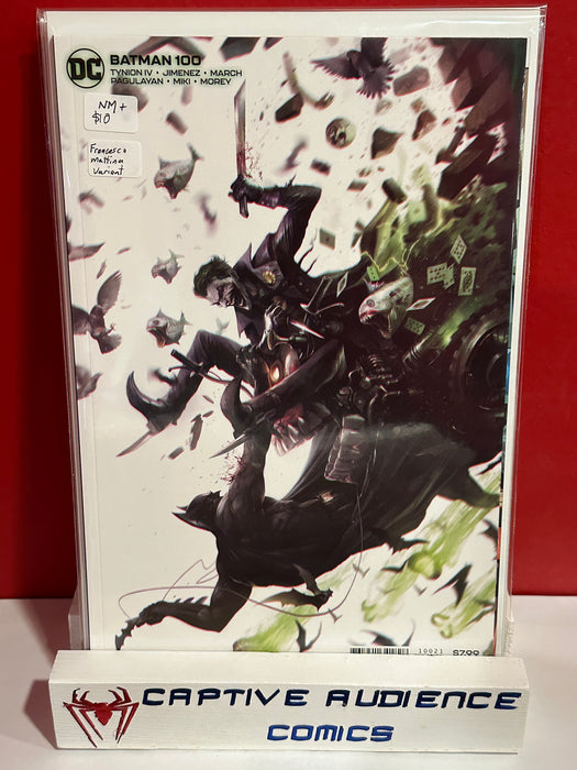 Batman, Vol. 3 #100 - Francesco Mattina Variant - NM+