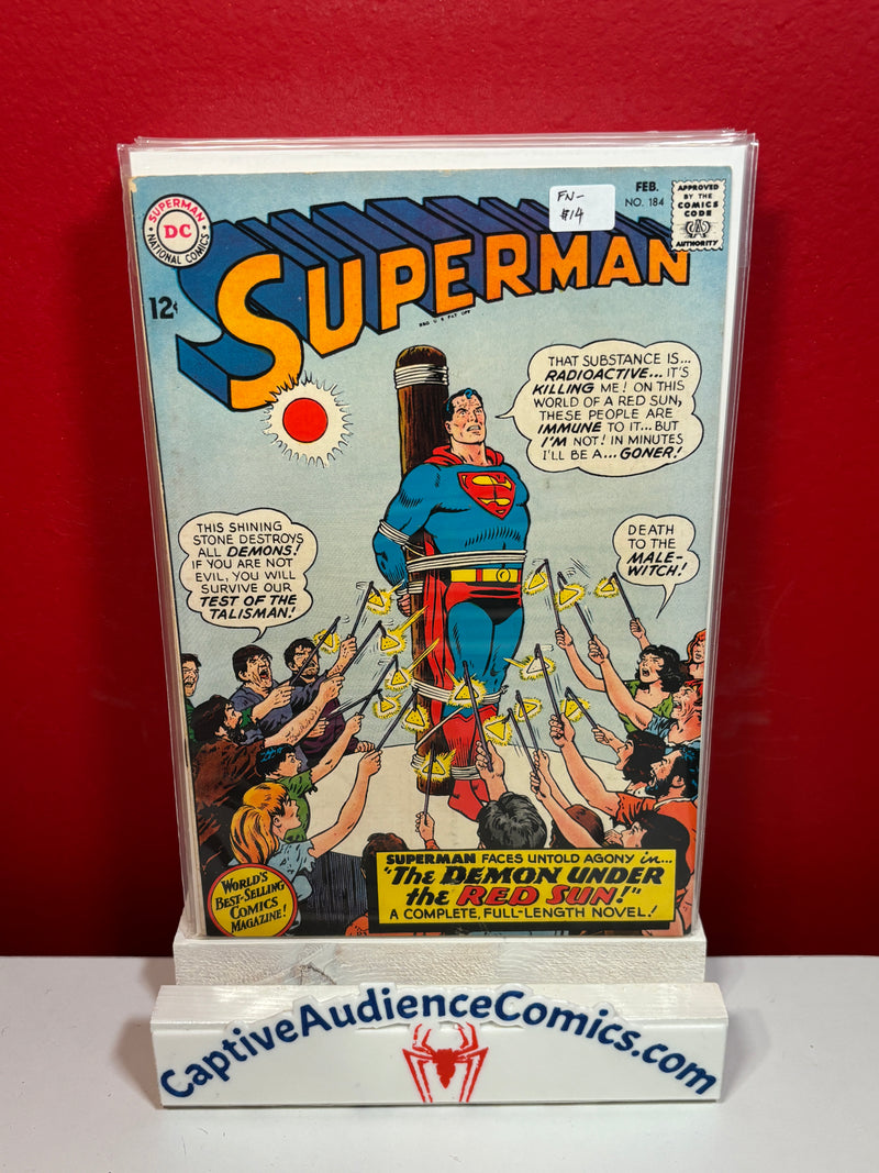Superman, Vol. 1 #184 - FN-