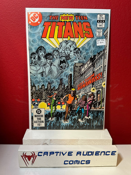 New Teen Titans, The Vol. 1 #26 - 1st Terra - FN+