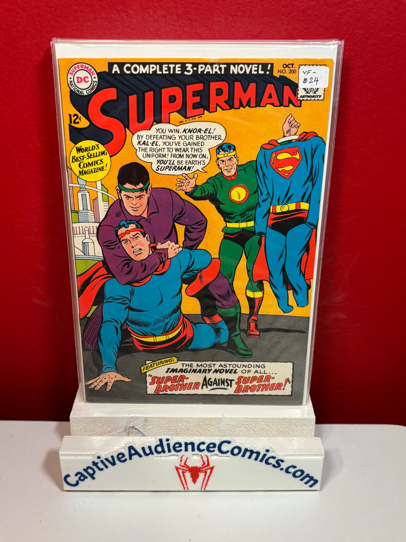 Superman, Vol. 1 #200 - VF-