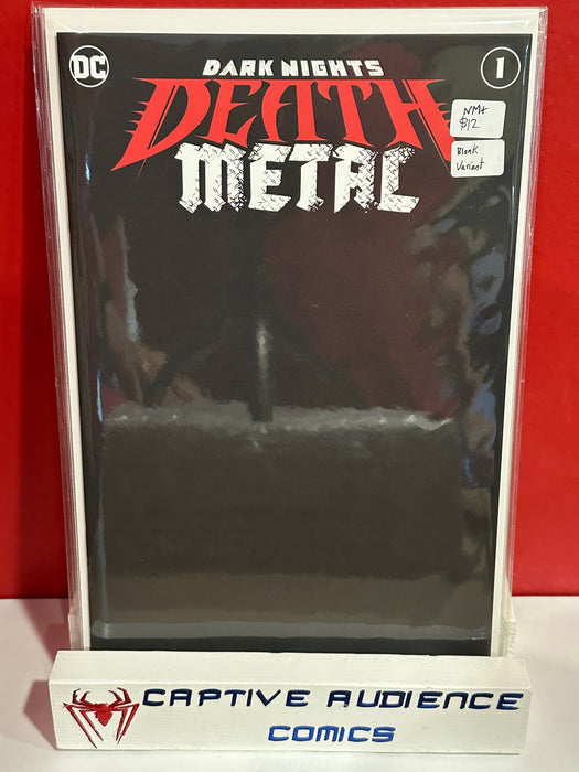 Dark Nights: Death Metal #1 - Blank Variant - NM+