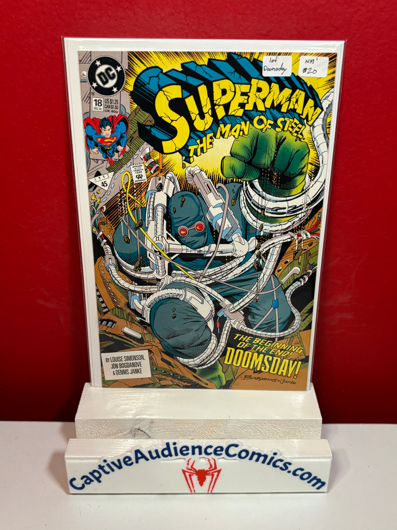 Superman: The Man of Steel #18 - 1st Doomsday - NM