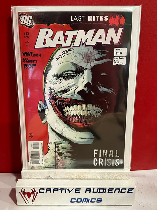 Batman, Vol. 1 #682 - 1:25 Ratio Tiny Daniel Variant - NM-