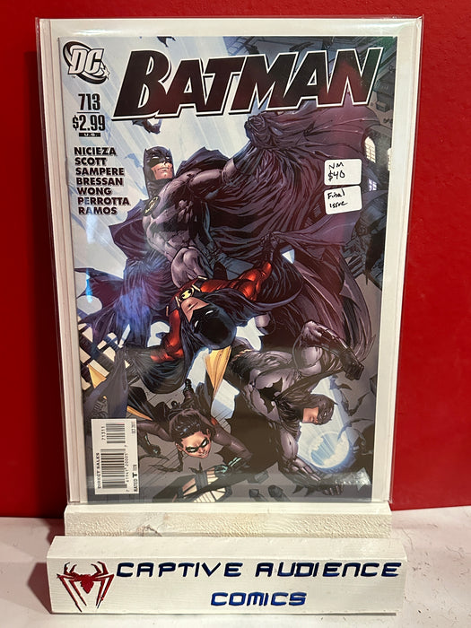 Batman, Vol. 1 #713 - Final Issue - NM