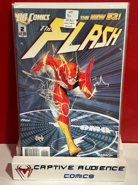 Flash, Vol. 4 #2 - 1:25 Ratio Greg Caullo Variant - NM