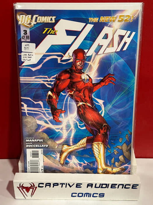 Flash, Vol. 4 #3 - 1:25 Ratio Jim Lee Variant - NM