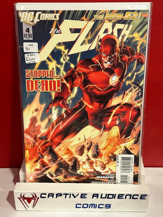 Flash, Vol. 4 #4 - 1:25 Ratio Eric Basaldva Variant - NM