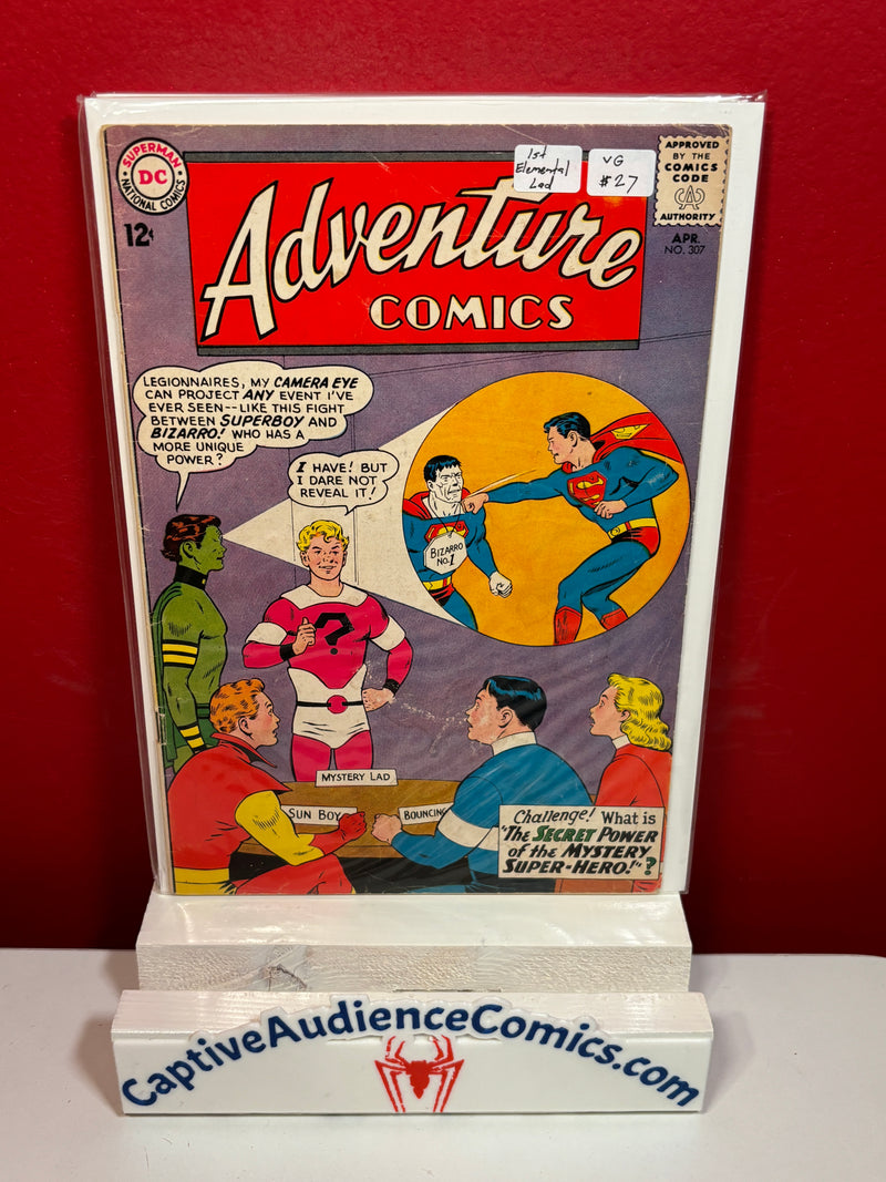 Adventure Comics, Vol. 1 #307 - 1st Elemental Lad - VG