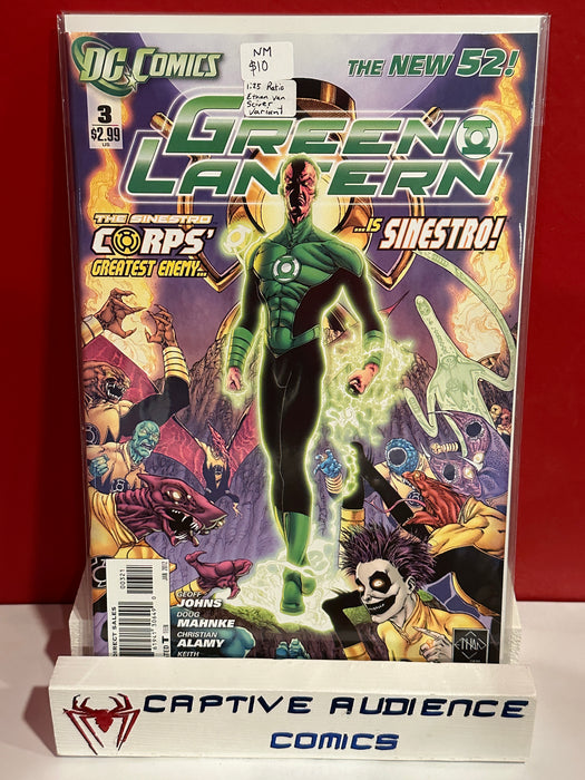 Green Lantern, Vol. 5 #3 - 1:25 Ratio Ethan Van Sciver Variant - NM