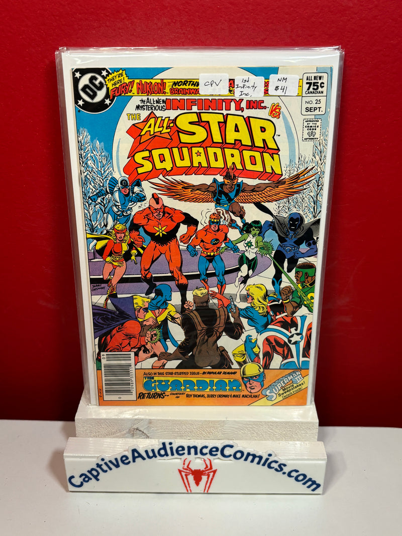 All-Star Squadron #25 - CPV - 1st Infinity Inc. - NM