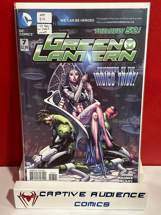 Green Lantern, Vol. 5 #7 - 1:25 Ratio Ian Churchill Variant - NM