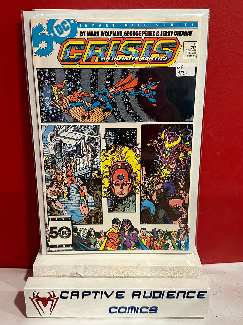 Crisis On Infinite Earths #11 - VF
