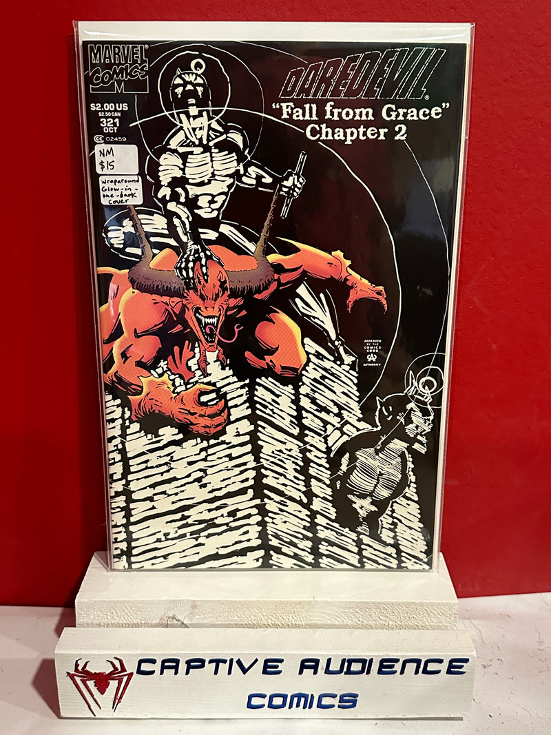 Daredevil, Vol. 1 #321 - Wraparound-Glow-in-the-dark Cover - NM