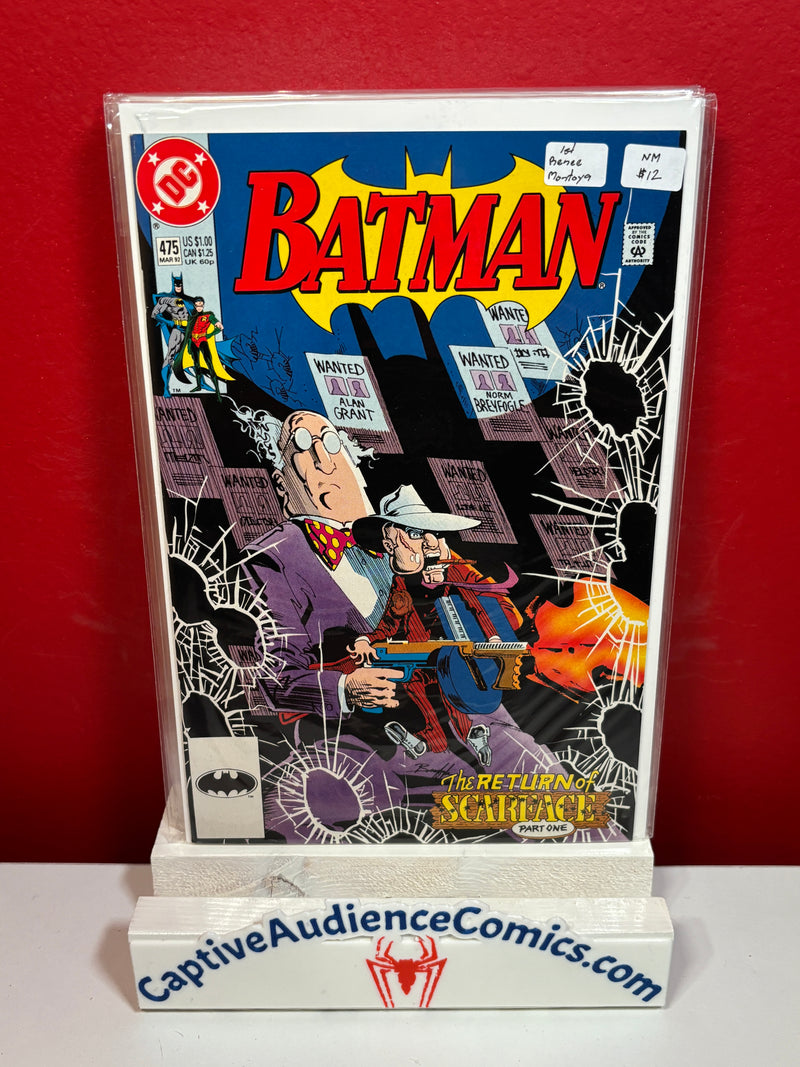Batman, Vol. 1 #475 - 1st Renee Montoya - NM