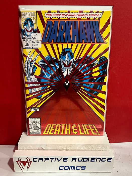 Darkhawk, Vol. 1 #25 - Red Foil Cover - NM