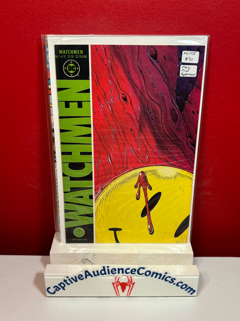 Watchmen #1 - Many 1st Appearances - FN/VF