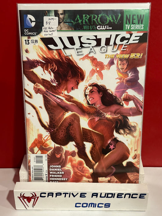 Justice League, Vol. 1 #13 - 1:25 Ratio Alex Garmer Variant - NM-