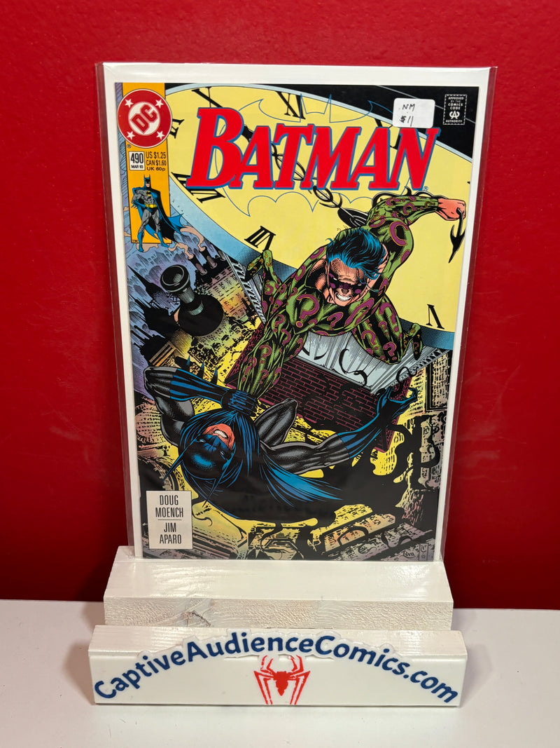 Batman, Vol. 1 #490 - NM