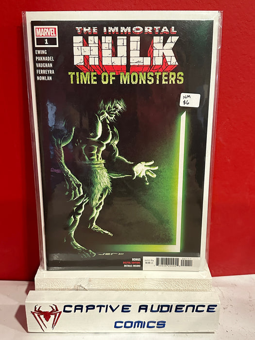 Immortal Hulk: Time of Monsters, The #1 - NM