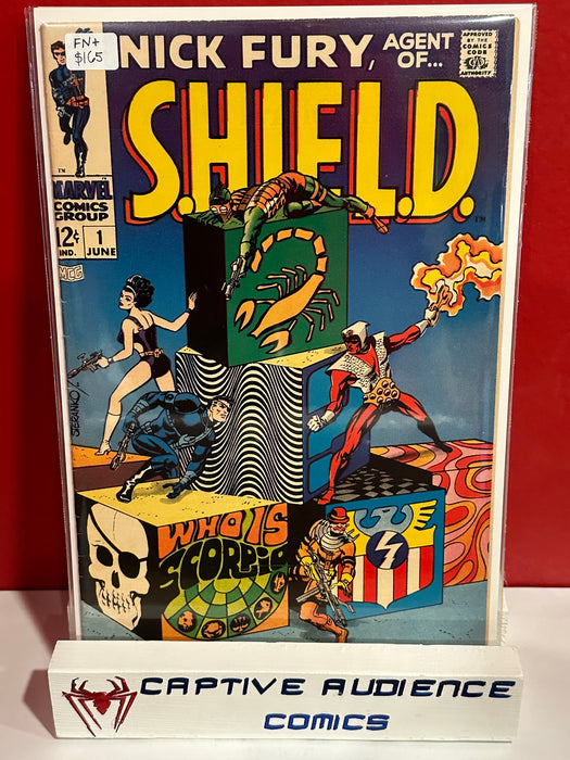 Nick Fury Agent of Shield, Vol. 1 #1 - FN+