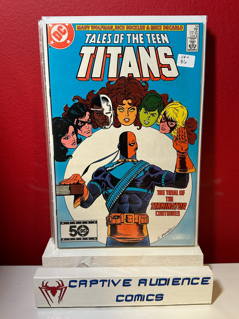 Tales of the New Teen Titans #54 - VF+