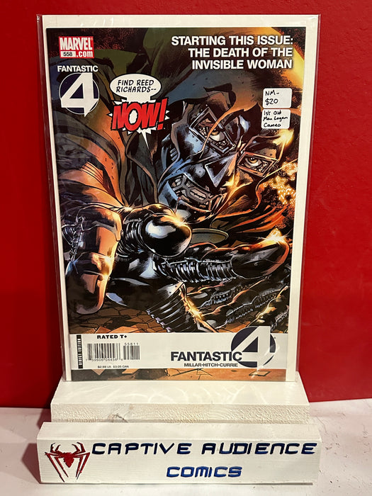 Fantastic Four, Vol. 3 #558 - 1st Old Man Logan Cameo - NM-