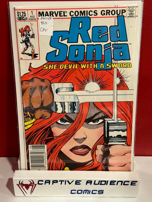 Red Sonja: She-Devil With a Sword #1 - CPV - FN/VF