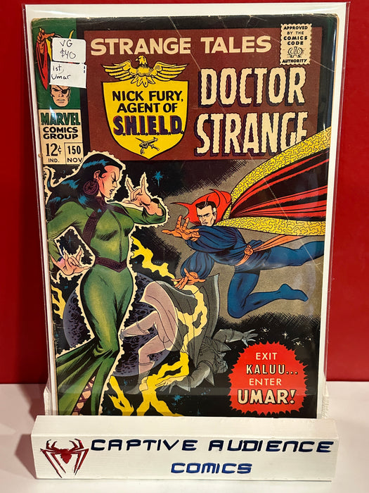 Strange Tales, Vol. 1 #150 - 1st Umar - VG