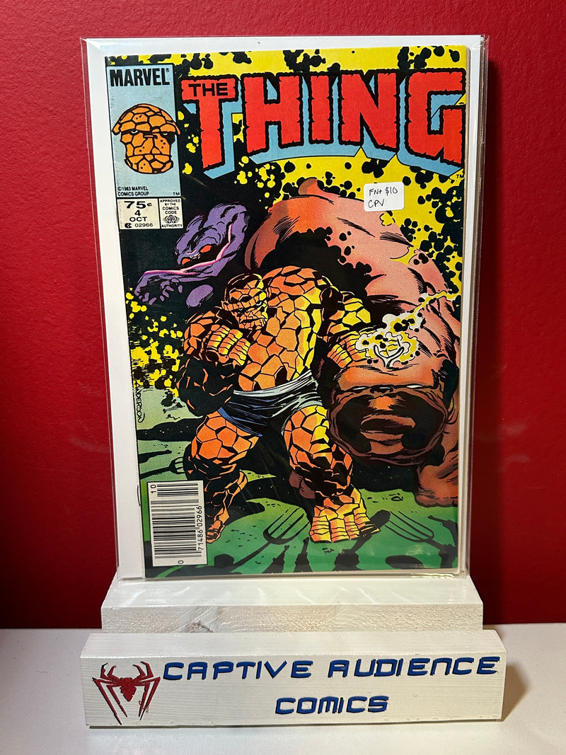 Thing, The Vol. 1 #4 - CPV - FN+