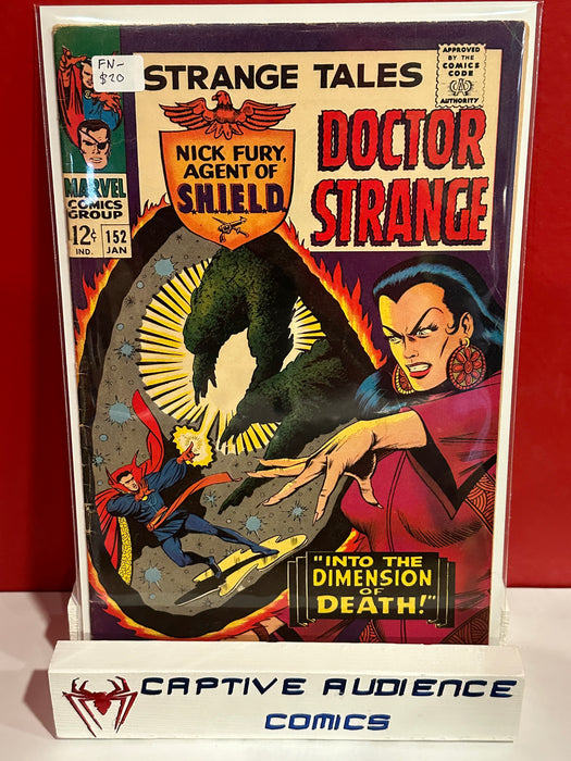 Strange Tales, Vol. 1 #152 - FN-